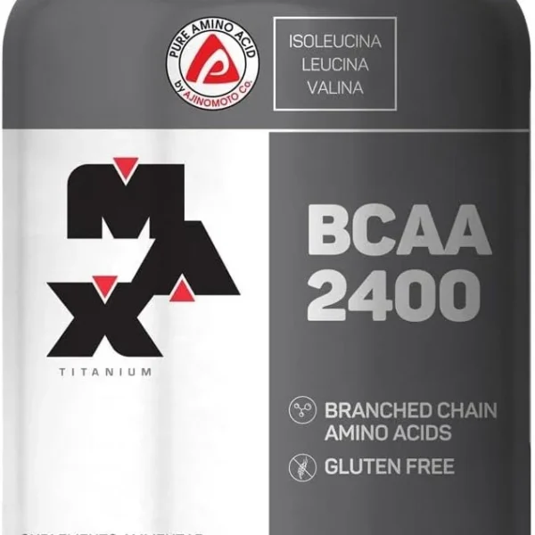 Max Titanium BCAA 2400, 200 Cápsulas