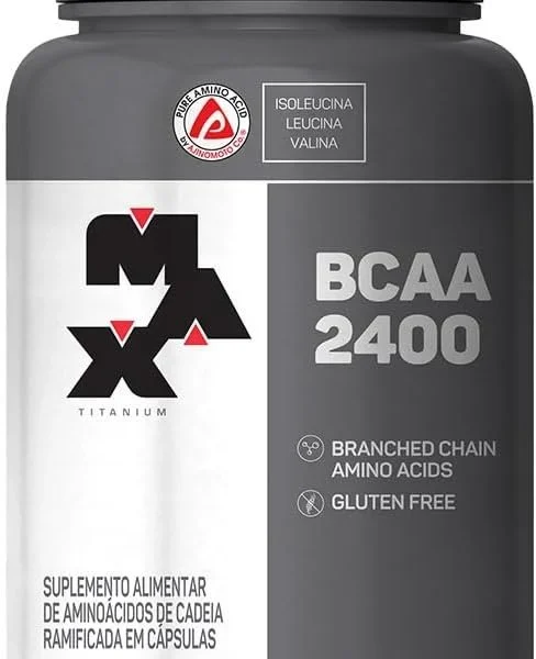 BCAA 2400-100 Cápsulas – Max Titanium, Max Titanium