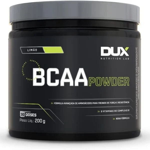 Dux Nutrition Bcaa Powder Limão – Pote 200 G