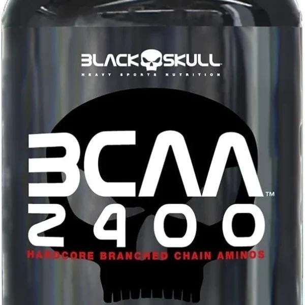 Bcaa 2400 – 100 Tabletes – Black Skull, Black Skull