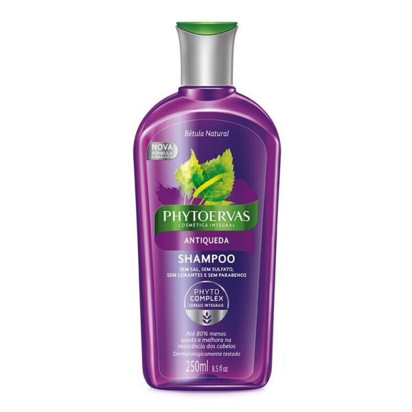 Shampoo Antiqueda Phytoervas Bétula Natural 250ml