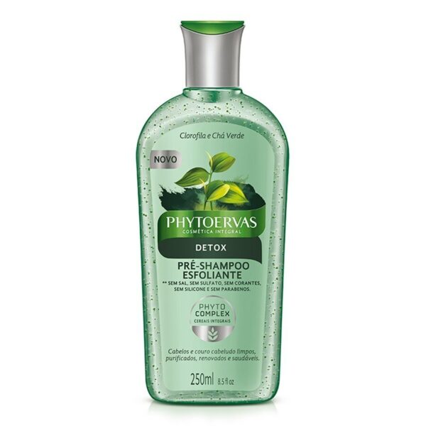 Pré Shampoo Esfoliante Phytoervas Detox 250ml