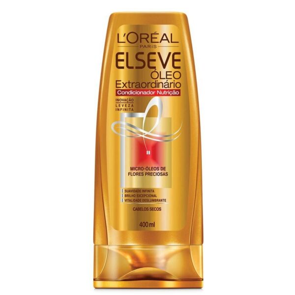 Condicionador Nutrição L'Oréal Paris Elseve Óleo Extraordinário 400ml