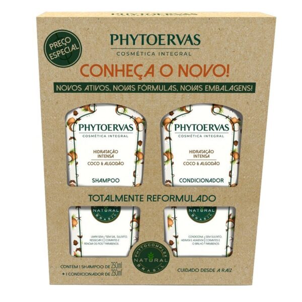 Kit Phytoervas Hidratação Intensa Shampoo + Condicionador 250ml