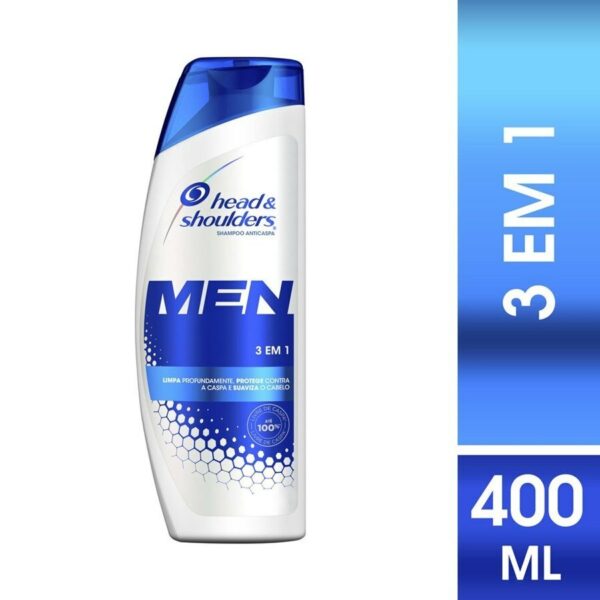 Shampoo Head & Shoulders Anticaspa 3 Em 1 400ml
