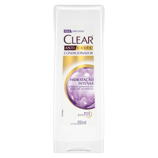Condicionador Clear Women Anticaspa Hidratação Intensa 200ml