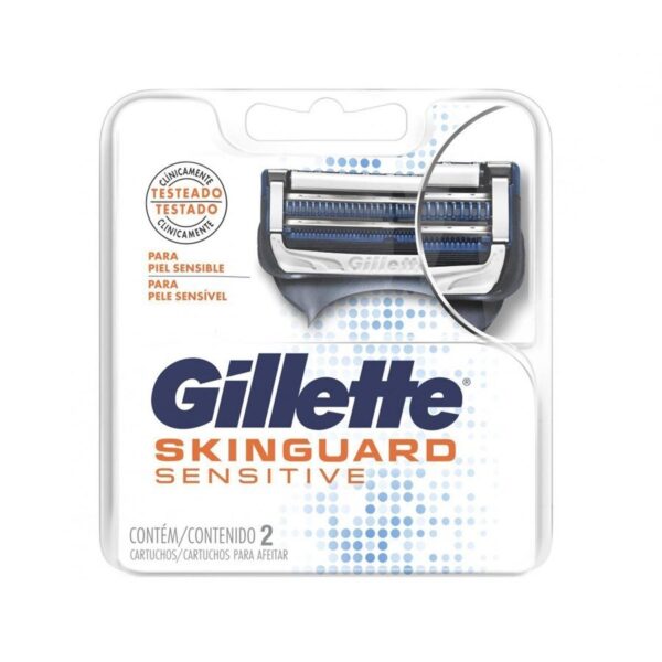 Carga Gillette Skinguard Sensitive - 2 Unidades