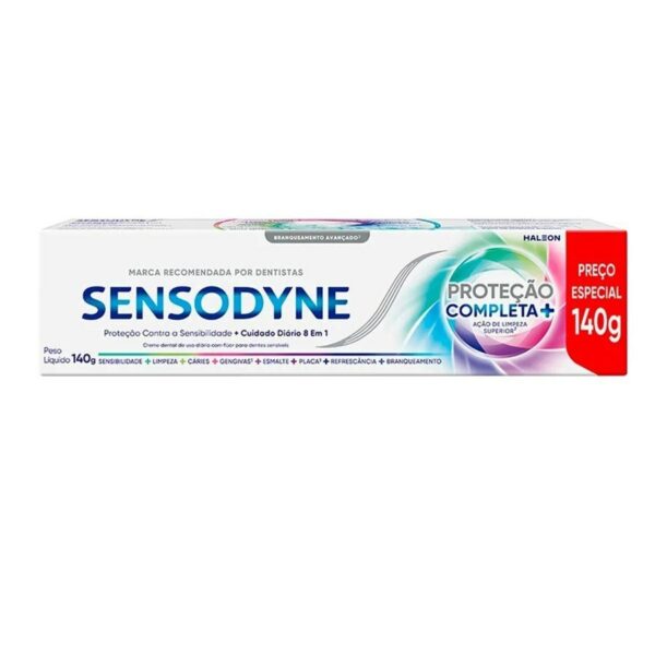 Creme Dental Sensodyne 8 Em 1 Proteção Completa 140g