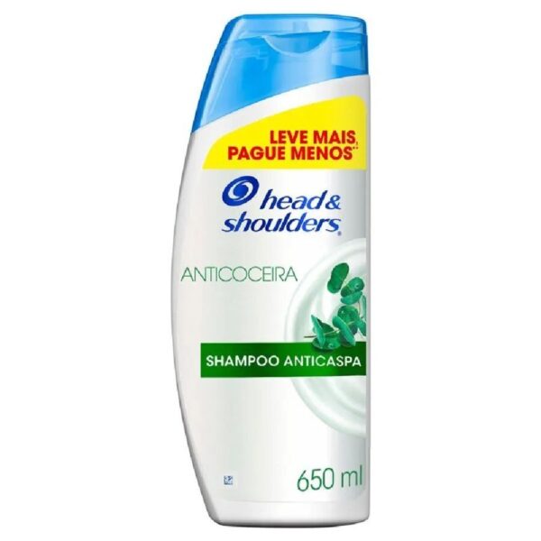 Shampoo Head & Shoulders Anticoceira 650ml Leve Mais Pague Menos