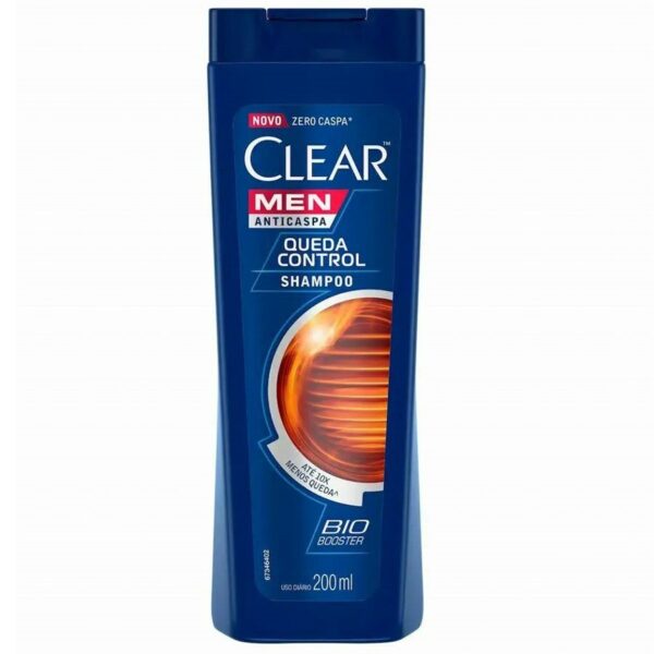 Shampoo Clear Men Anticaspa Queda Control 200ml