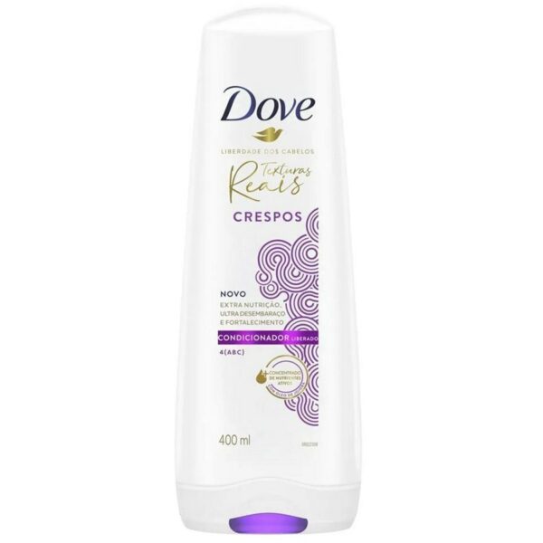 Condicionador Dove Crespos Texturas Reais 400ml