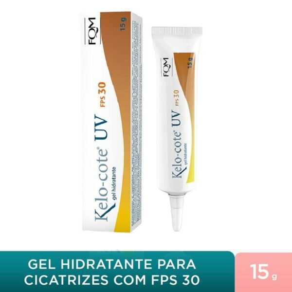 Kelo-Cote Uv Gel Hidratante Fps30 15g Hidrata E Protege As Cicatrizes