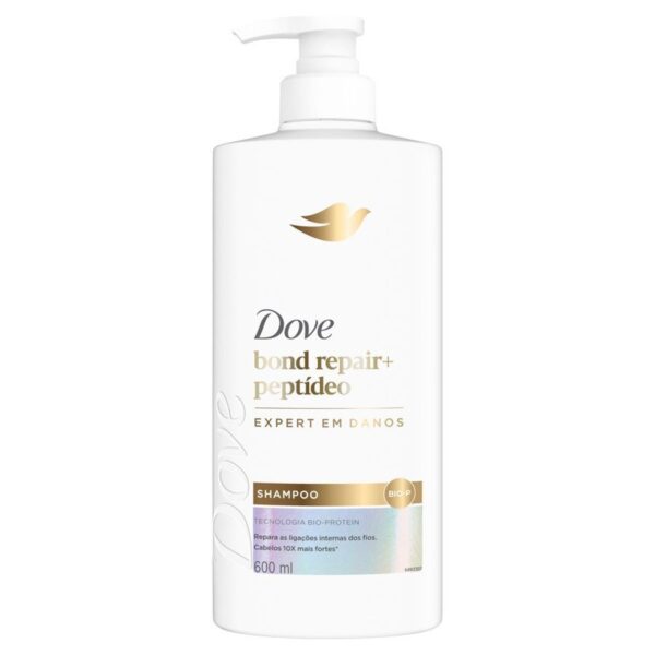 Shampoo Dove Bonde Repair + Peptídeo 600ml