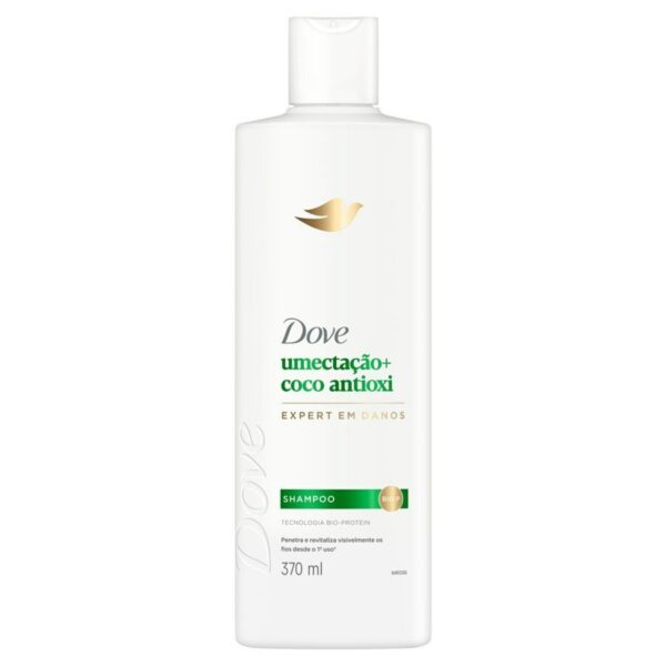 Shampoo Dove Umectação + Coco Antioxi 370ml