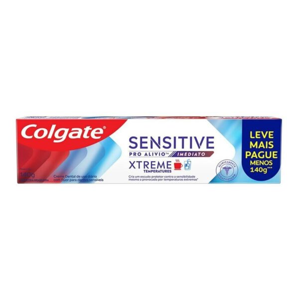 Creme Dental Colgate Sensitive Pro Alívio Imediato Xtreme 140g