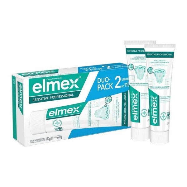 Creme Dental Elmex Sensitive Professional 110g - 2 Unidades
