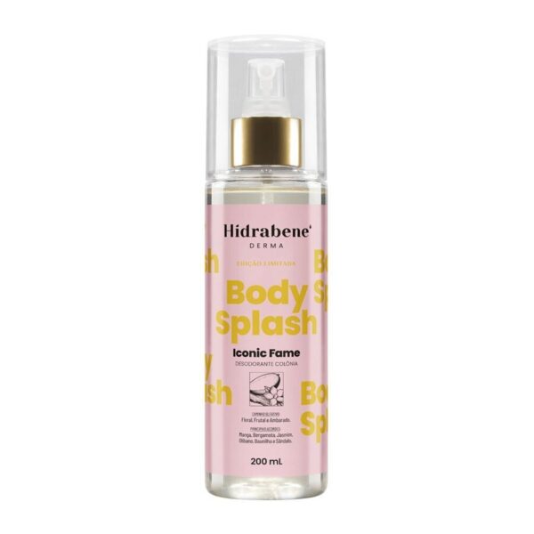 Body Splash Iconic Fame Hidrabene 200ml