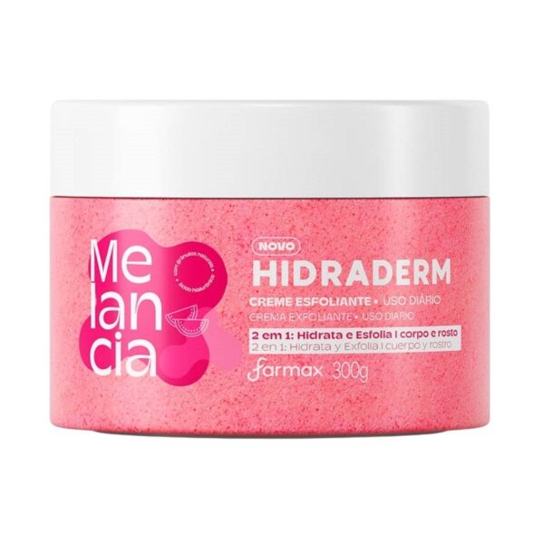 Creme Esfoliante Hidraderm Melancia 300g