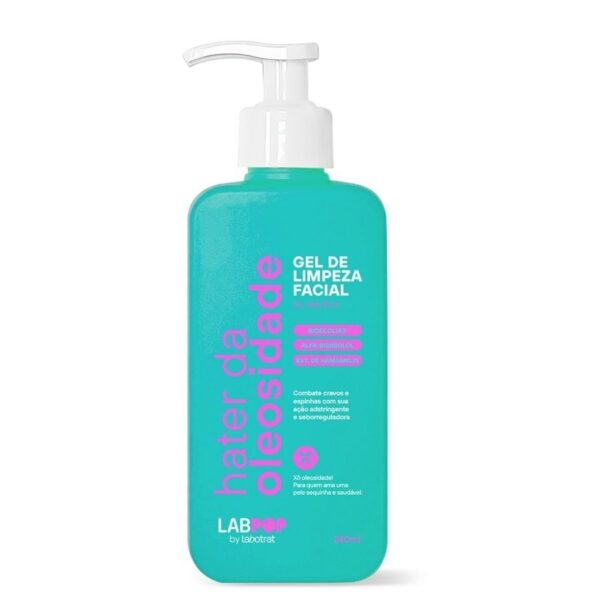 Gel De Limpeza Facial Hater Da Oleosidade Labotrat 240ml