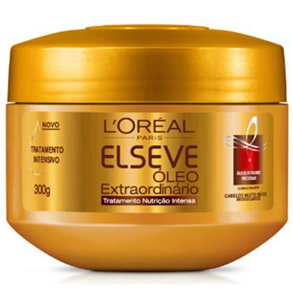Máscara De Tratamento Intensivo Capilar L'Oréal Paris Elseve Óleo Extraordinário 300g